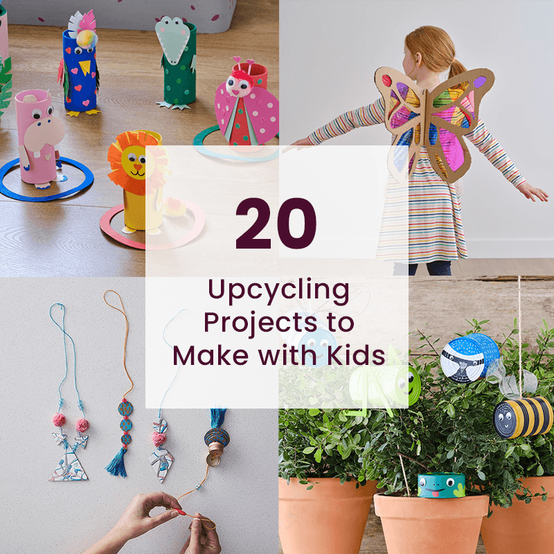 20 Upcycling Projects to Make with Kids image number 1