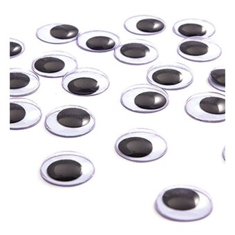 Easy Glue Eyes 24mm 25 Pack