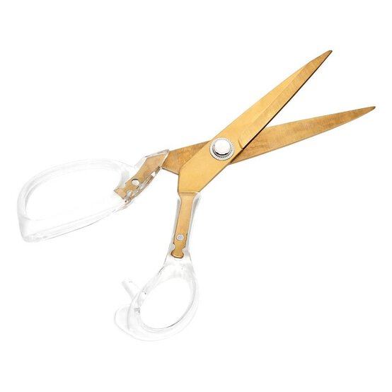 Hemline Gold Dressmaking Scissors 20cm image number 1