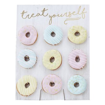 Ginger Ray Treat Yourself Doughnut Wall