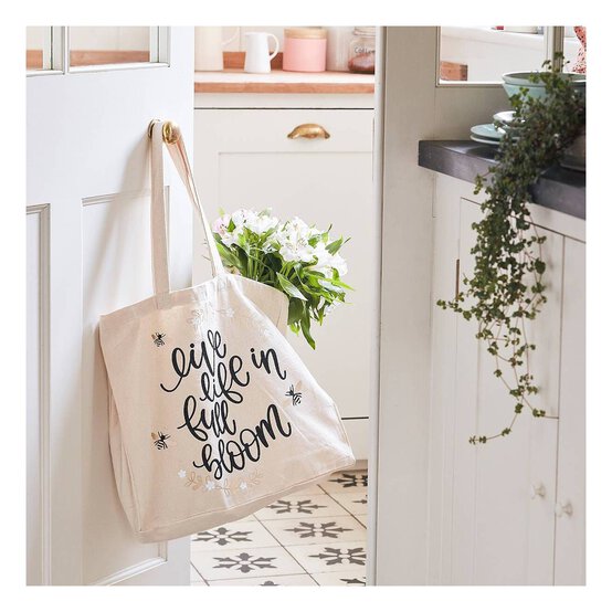 Large Canvas Tote Bag 43cm x 38cm x 10cm