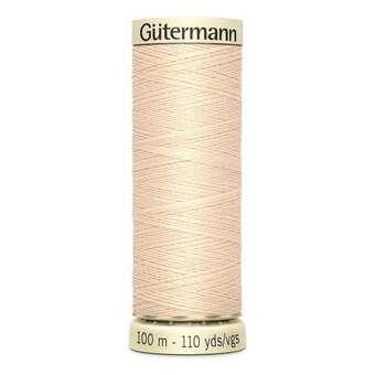 Gutermann Cream Sew All Thread 100m (5)
