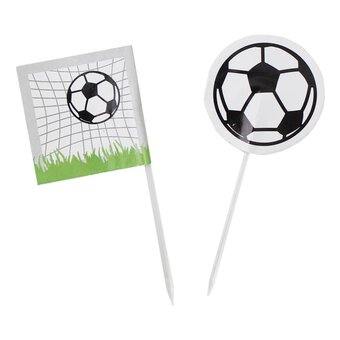 Baked With Love Football Cupcake Picks 24 Pack