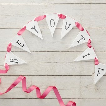 How to Make Clay Bunting Quotes