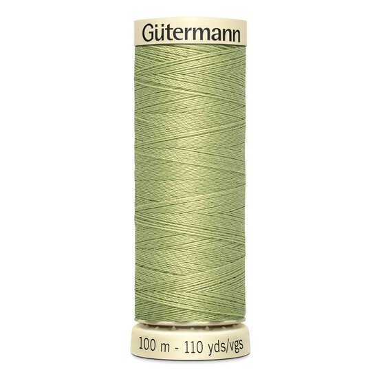 Gutermann Green Sew All Thread 100m (282) image number 1