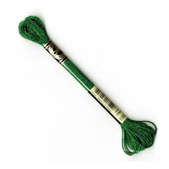 DMC Mouline Green Emerald Light Effects Embroidery Thread 8m (E699)