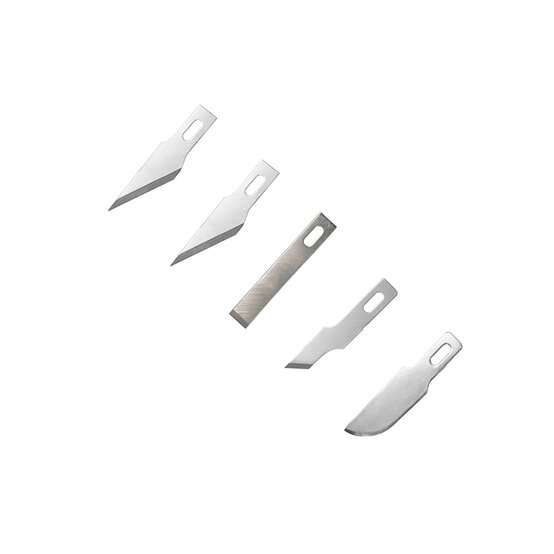Modelcraft Assorted Blades for No.1 Knife 5 Pack image number 1
