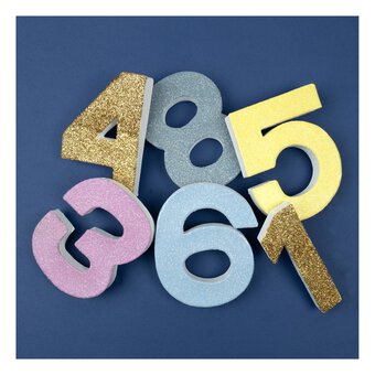 Mini Mache Number 9 10cm