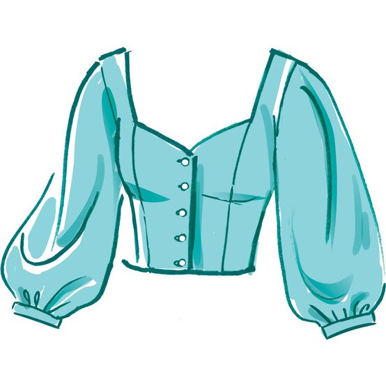 McCall&rsquo;s Jennifer Top Sewing Pattern M8181 (16-24) image number 4