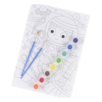 Space Paint by Numbers