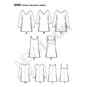 New Look Women's Tops Sewing Pattern 6086 image number 2