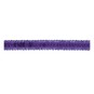 Purple Metallic-Edged Sequin Trim by the Metre image number 2