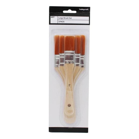Large Brush Set 3 Pieces