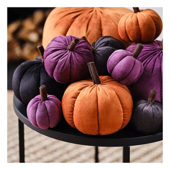 Purple Plush Pumpkin 9cm