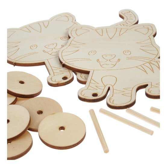 Make Your Own Cat Wooden Racer image number 3