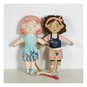 Artisan Cut and Sew Fabric Panel Dolls Kit image number 2