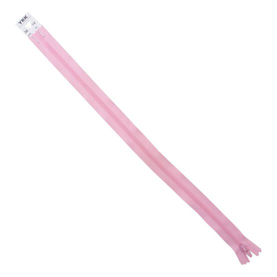YKK Pink Dress and Skirt Zip 36cm image number 2