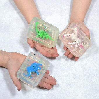 How to Make Trapped Toy Soaps