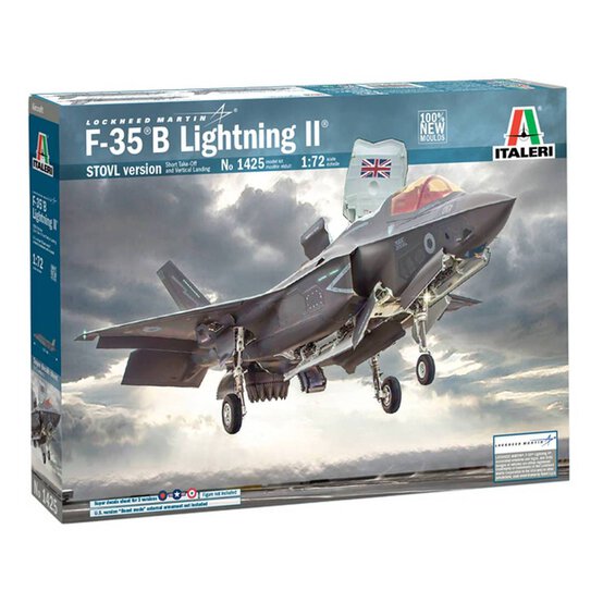 Italeri F-35B Lightning II Model Kit 1425 image number 1