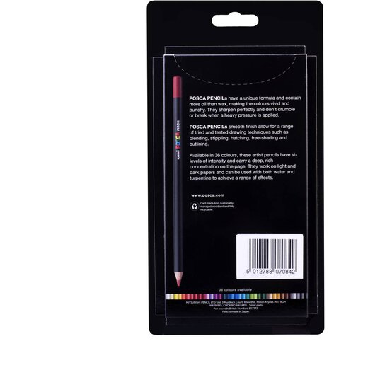 Uni-ball Posca Terra Artist Pencils 12 Pack image number 9