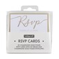 Champagne Gold RSVP Cards 20 Pack image number 3