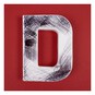 Mini Mache Letter D 10cm image number 2