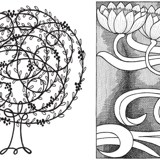 Free Colouring Nature Pattern Downloads image number 1