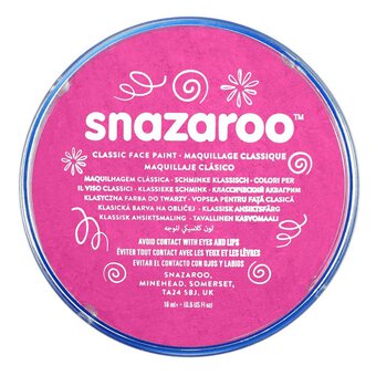 Snazaroo Bright Pink Face Paint Compact 18ml