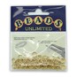 Beads Unlimited Gold Plated Split Rings 50 Pack image number 2