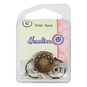 Hemline Bronze Basic Jeans Button 3 Pack image number 2