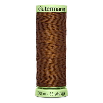 Gutermann Brown Top Stitch Thread 30m (650)