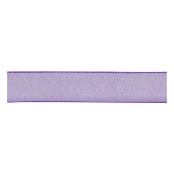 Purple Organdie Ribbon 12mm x 6m