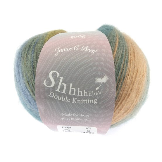 James C Brett Tranquil Shhh DK Yarn 100g image number 1