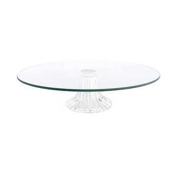 Glass Cake Stand 32cm