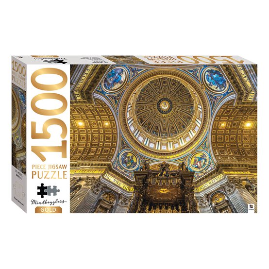Mindbogglers St Peter&rsquo;s Basilica Jigsaw Puzzle 1500 Pieces image number 1