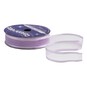 Lilac Organza Satin-Edged Ribbon 12mm x 5m image number 2