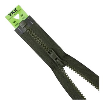 YKK Heavy Weight Open End Zip 66cm Patterned