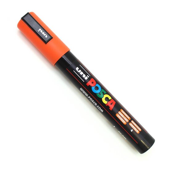 Uni-ball Orange Posca Marker PC-5M image number 2
