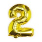 Large Pick And Mix Gold Foil Number 2 Balloon image number 1
