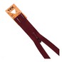 YKK Dark Wine Concealed Zip 23cm image number 1