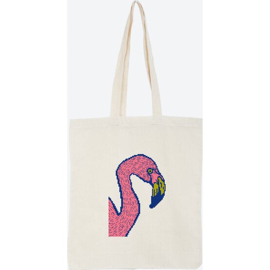 FREE PATTERN DMC Flamingo Cross Stitch 0205 image number 3