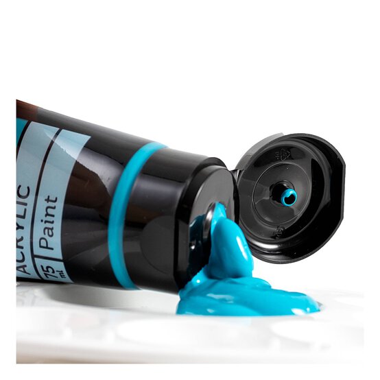 Turquoise Art Acrylic Paint 75ml image number 2