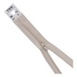 YKK Light Beige Dress and Skirt Zip 36cm image number 1
