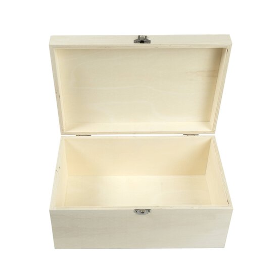 Wooden Storage Box 30cm x 20cm x 13cm image number 4