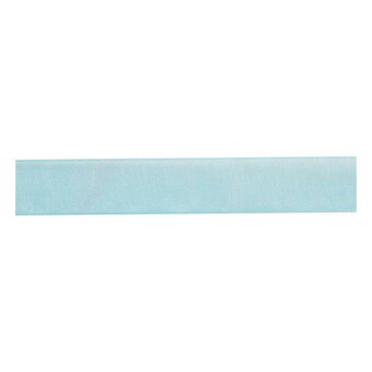 Sky Blue Organdie Ribbon 12mm x 6m