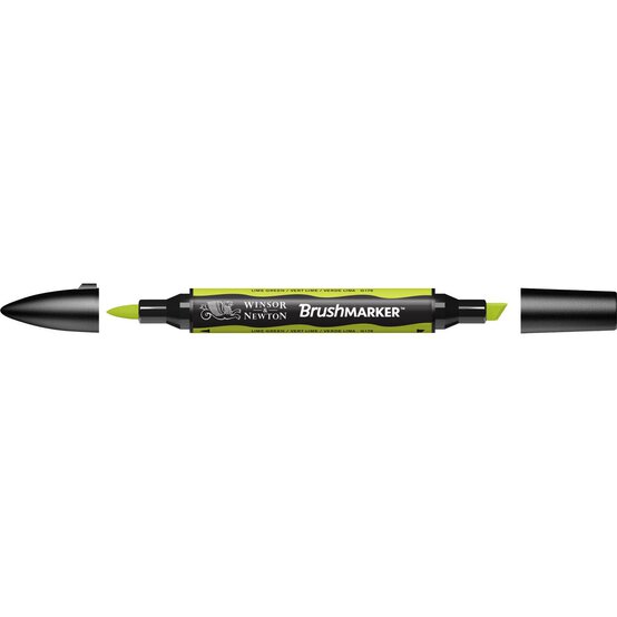 Winsor & Newton Lime Green Brushmarker image number 6