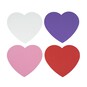 Heart Foam Sheets 4 Pack image number 1