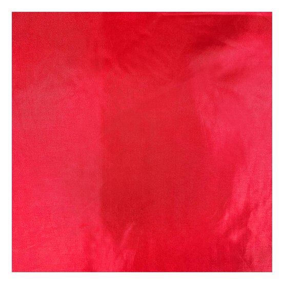 Red Silky Habutae Fabric by the Metre image number 2