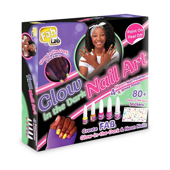 FabLab Glow in the Dark Nail Art image number 1