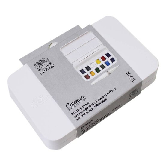 Winsor & Newton Cotman Brush Pen Set image number 1